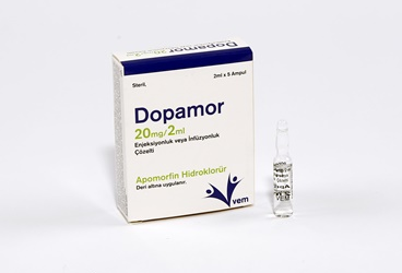 DOPAMOR 20 MG/2 ML ENJEKSIYONLUK VEYA INFUZYONLUK COZELTI 5 AMPUL